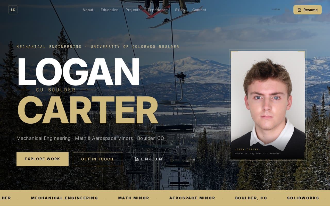 Logan Carter Portfolio
